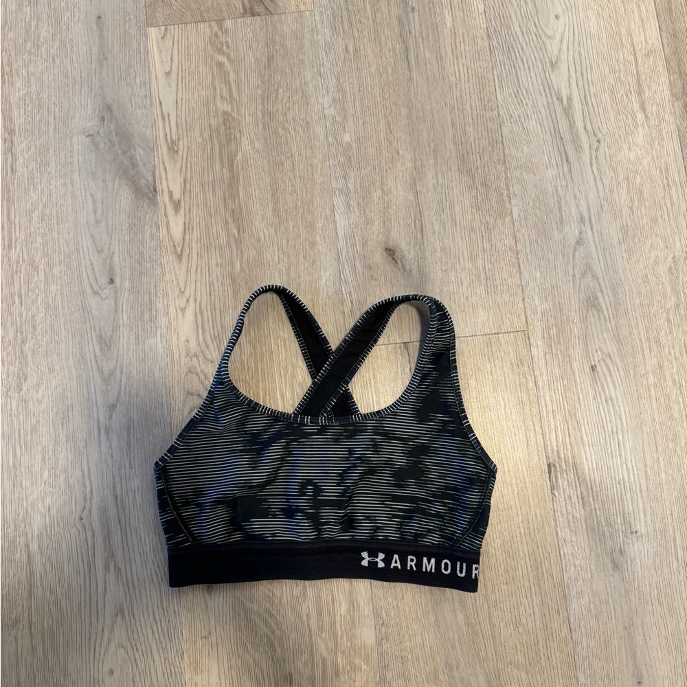 Under Armour Black Racerback Sports Bra